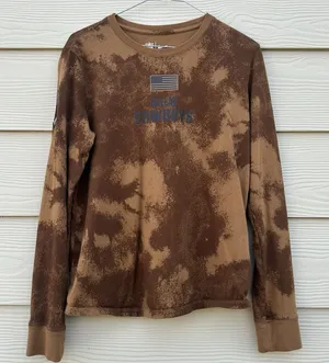 Dallas Cowboys Nike Salute to Service Brown/Tan Camo Long Sleeve Womens Medium‎ thumbnail 1