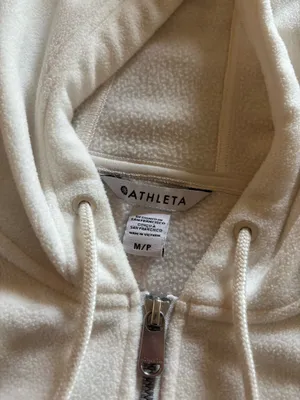Athleta Fleece Full-Zip Sweatshirt thumbnail 3