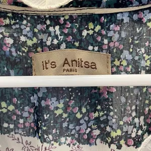 Its Anitsa Paris Womens M Floral Camelia Dress France T2 Vintage thumbnail 13