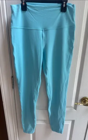 lululemon athletica Girls' Aqua Leggings thumbnail 1