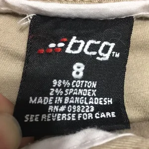 BCG • Tan Khaki Cargo Shorts Size 8 thumbnail 4