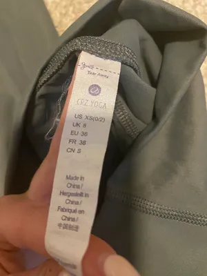 CRZ Yoga Sage Green Leggings thumbnail 3