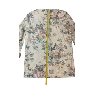 San Moire Vintage Woman Size S 80's Floral Pastel Oversized Retro Grandma Blazer thumbnail 3