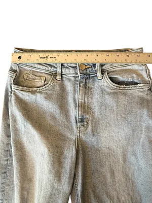 Flying Monkey High Rise Wide Leg Jeans Light Wash Women’s Size 26 thumbnail 10