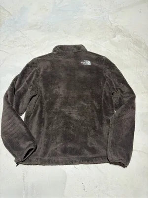 The North Face Dark Brown Plush Full-Zip Fleece Jacket small thumbnail 6
