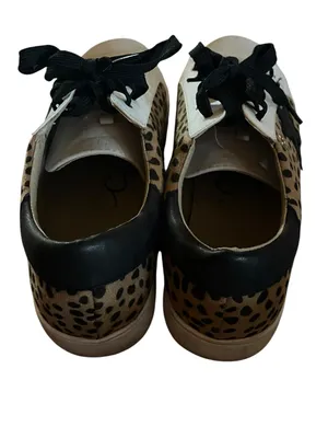 Women's Boutique CCOCCI Marcie Cheetah Star Lace Up Platform Sneakers thumbnail 6
