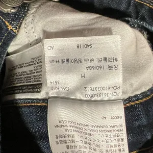 Levi's dark blue skinny‎ Denim Overalls medium thumbnail 9
