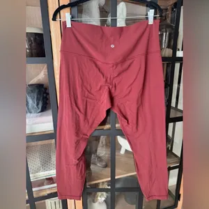 Lululemon Align Pants leggings II *25" Savannah high rise brick cayenne chianti thumbnail 3