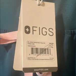 Womens New Figs High Waisted Yola W Yoga Scrub Pants Caribbean Blue 5XLR thumbnail 7