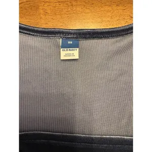 Old Navy Blue Velvet Bodysuit Women’s XS Square Neck Long Sleeve Luxe Glam Fairy thumbnail 4