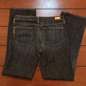 Y2K Paige Laurel Canyon low rise jeans flared 30 thumbnail 5