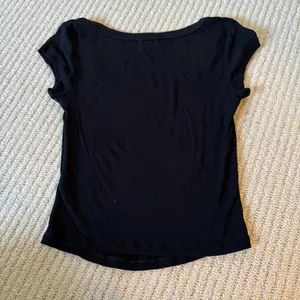 Garage Scoop Black Neck Top thumbnail 2