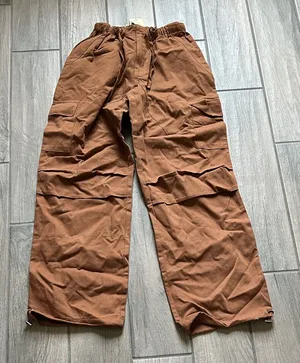 White Fox Boutique Tan Cargo Pants thumbnail 1