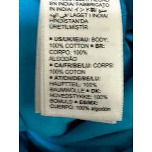 The Drop Ocean Blue Anupa Cotton Tiered Midi Skirt Pockets Womens XXL‎ NWT thumbnail 10