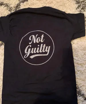 Not Guilty T Shirt Black Size XL thumbnail 3