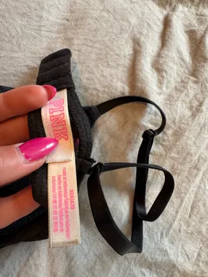 Victoria's Secret Bra PINK Tee Shirt thumbnail 2