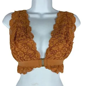 We Are HAH Got Ur Back Bra Brown Sugar Lace Size S thumbnail 1