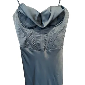 NEW HOUSE OF CB Myrna Satin Corset Dress Size Small thumbnail 8
