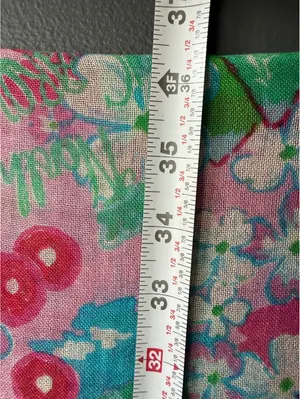 Lilly Pulitzer Floral Silk Cashmere Shawl Wrap thumbnail 5