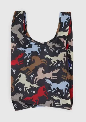 Baby Baggu Reusable Tote Bag - Horse Cut Outs - Brand New! thumbnail 1