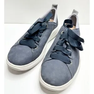 Romika Blue Suede Leather Lace‎ Up Comfort Sneakers Women's Size 6US thumbnail 3