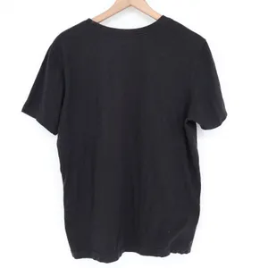 Nike Womens Black Futura Logo Swoosh Graphic T-Shirt Size M thumbnail 3
