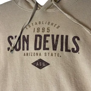 League Women's XL Arizona State University Sun Devils Pullover Hood Collegiate‎ thumbnail 2