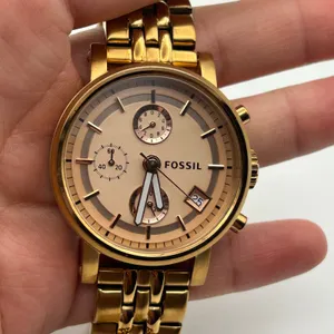 Fossil ES3380 Rose-gold St. Steel Women’s Chronograph Watch Working New Battery thumbnail 7