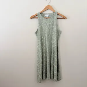 Athleta Santorini Printed Tank Dress Green White Size‎ Small UPF 50+ thumbnail 3