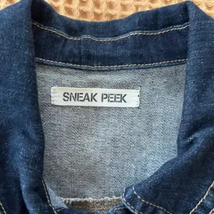 Sneak Peek Denim Vest Blue thumbnail 3