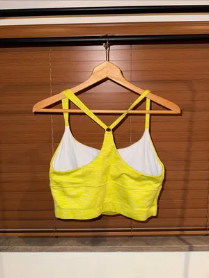 Women's Lemon Lime Strappy Crop Tank Top thumbnail 2