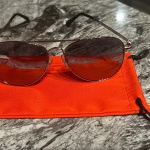 Dolly Silver Aviator Sunglasses with mirror Lens thumbnail 6