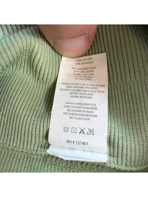 Darc Sport Wolves Womens Shorts Rare 1 of 500! Scrunch Green Marble Tie Dye S thumbnail 5