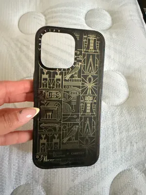 CASETiFY Ancient Egypt Pattern iPhone 15 Pro Max Case thumbnail 1