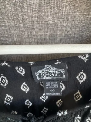 Angie Black & White Tunic thumbnail 2