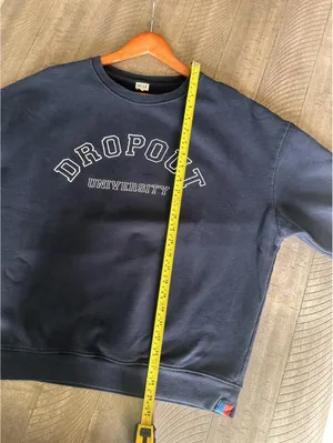 KULE Organic Cotton Raleigh Dropout University Crewneck Sweatshirt Women’s Large thumbnail 10