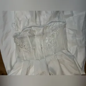 Lulus Eternal Gratitude White Floral Embroidered Strapless Maxi Dress thumbnail 7