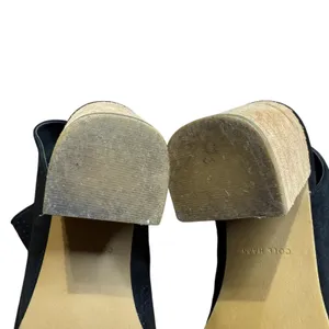 Cole Haan Shoes Womens Size 8 Black Suede Slingback Sandals‎ Block Heel Grand OS thumbnail 11