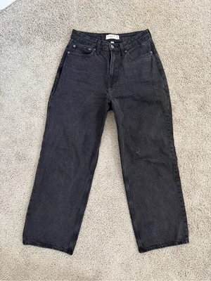 Abercrombie Curve Love “The Loose” High Rise Jeans 6short thumbnail 3