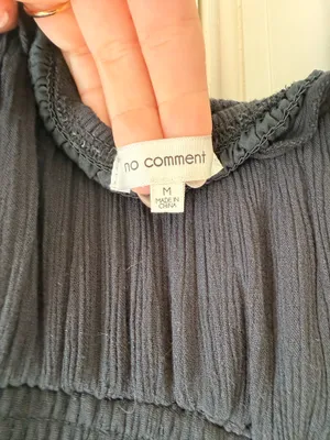 No Comment Black Romper  thumbnail 3