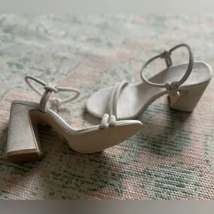 Steve Madden Harrow Heeled Sandals - Dusty Gold - 7.5W - NWOT thumbnail 2