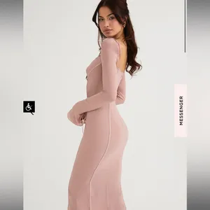 House of CB Ophelia Midi‎ Dress in Blush Size Small NWT thumbnail 4