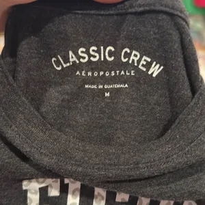Fierce Female GRAPHIC CLASSIC Aeropostale GREY SHORT SLEEVE TSHIRT M thumbnail 5