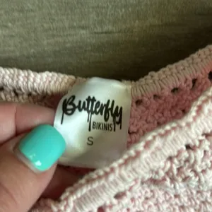 Butterfly bikinis knit shorts Pink thumbnail 4