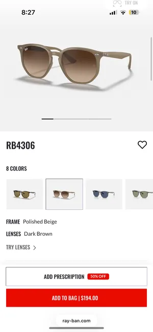 Ray-Ban RB4306 Sunglasses thumbnail 2