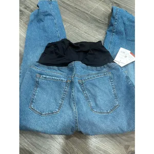 Isabel Maternity by Ingrid & Isabel Blue Straight Leg Jeans thumbnail 5