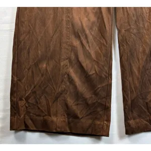 J. Jill Womens Wearever Collection Faux Suede Brown‎ Pull On Pants Size XS thumbnail 5