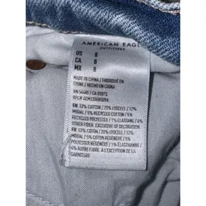 American Eagle Denim Shorts Women 8 Highest Rise 90s Boyfriend Raw Hem Festival thumbnail 10