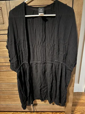 Echo Swimsuit Coverup OSFM Black thumbnail 1