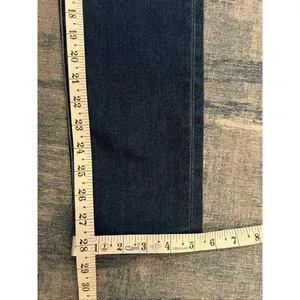Express Blue Button Fly High Rise Ankle Leggings Women's 4R thumbnail 7